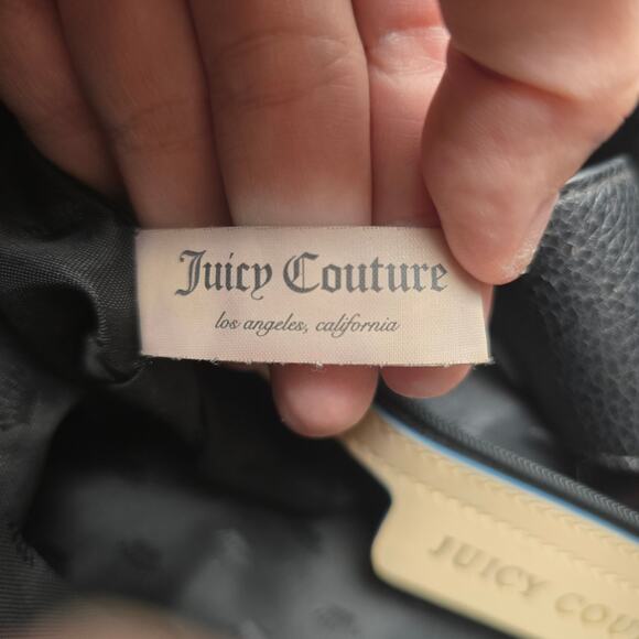 VTG Juicy Couture Black Nylon Malibu Daydreamer Bag – Y2K Tote Purse - Picture 12 of 13